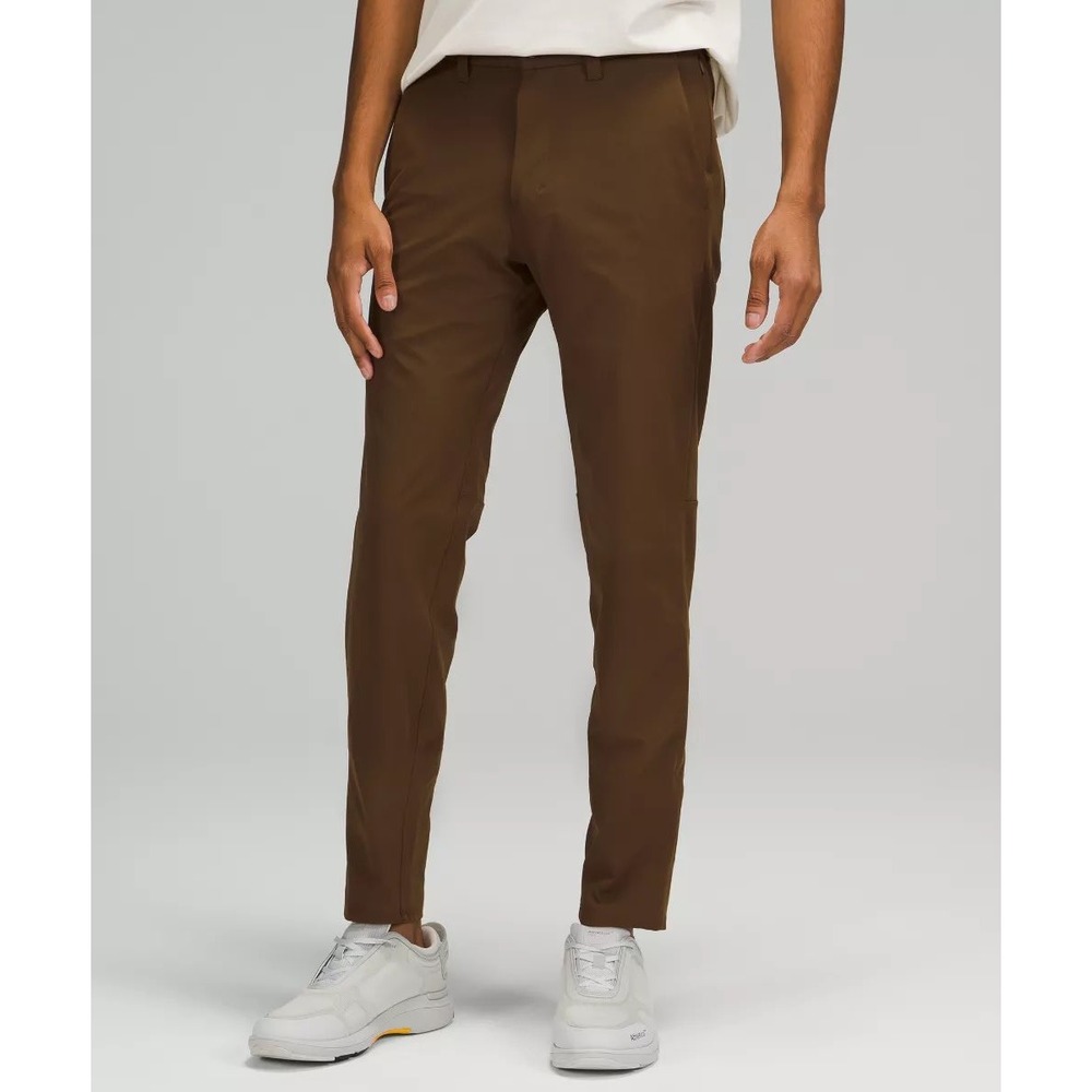 Lululemon ABC‎ Pant Slim Fit Utilitech Brown Java Mens 32 LM5ABOS